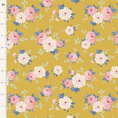 Tilda Fabrics Sunday Brunch Pernille Yellow 100588
