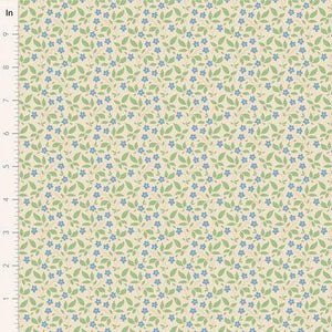 Tilda Fabrics Tipsy Cream Blue 110 116