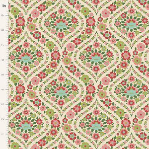 Tilda Fabrics Wallflower Biance Green TIL100617