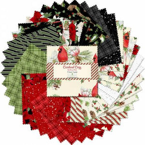 Wilmington Prints Cardinal Cozy Carm Pack 508-822-508