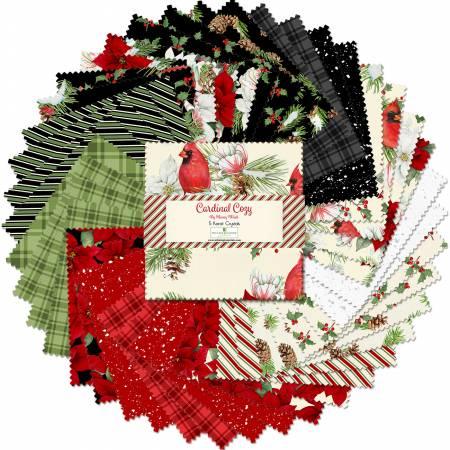 Wilmington Prints Cardinal Cozy Carm Pack 508-822-508