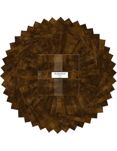 Wilmington Prints Essentials Dry Brush Chocolate Layer Cake 512-140-512