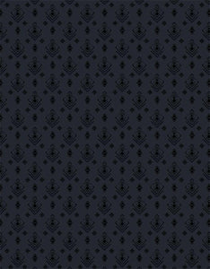 Wilmington Prints Essentials Geos Black on Black 1817-39121-999