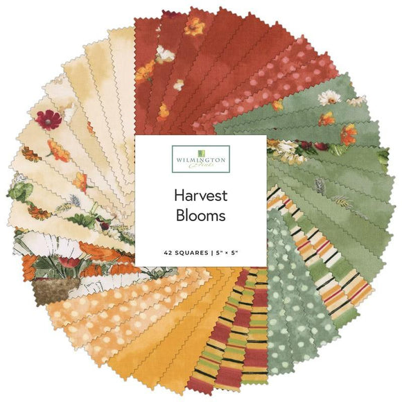 Wilmington Prints Harvest Blooms 5K 42 squares measuring 5