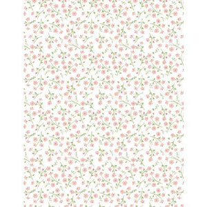 Wilmington Prints Juliette Small Floral Coral 3064-29203-137