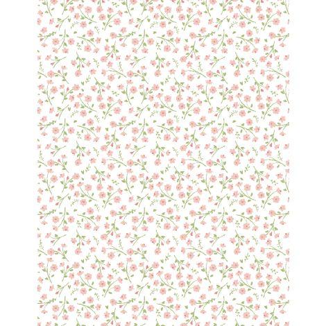 Wilmington Prints Juliette Small Floral Coral 3064-29203-137