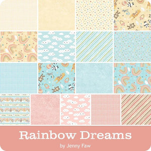 Wilmington Prints Rainbow Dreams 10K 42 pieces 10"x10" each