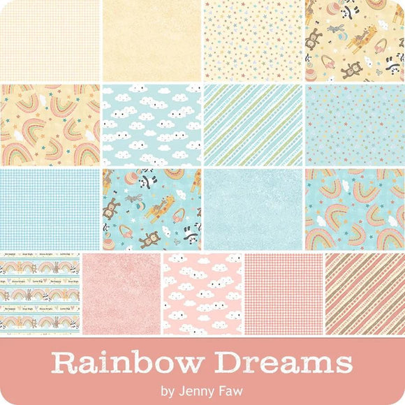 Wilmington Prints Rainbow Dreams 10K 42 pieces 10