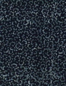 Wilmington Prints Starlight Black Cheetah Prints  Batik 22291-944