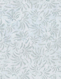 Wilmington Prints Starlight Tan Petal Toss  Batik 22289-144