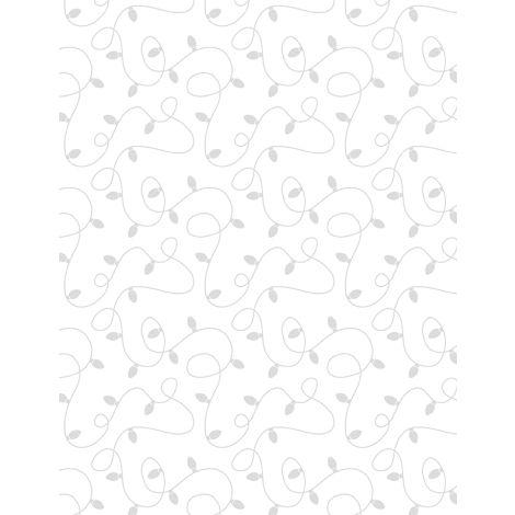 Wilmington Prints Stocking Stuffers 2  Christmas Lights  White on White 39170-100