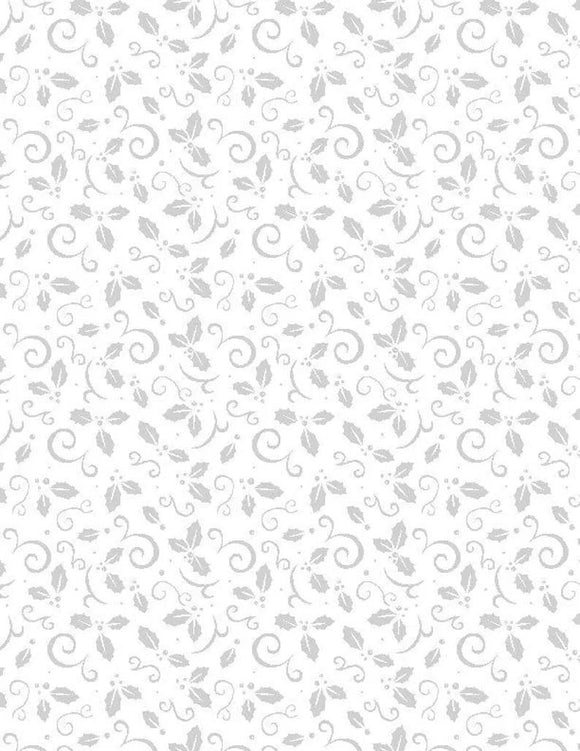 Wilmington Prints Stocking Stuffers 2   White on White 39186-100