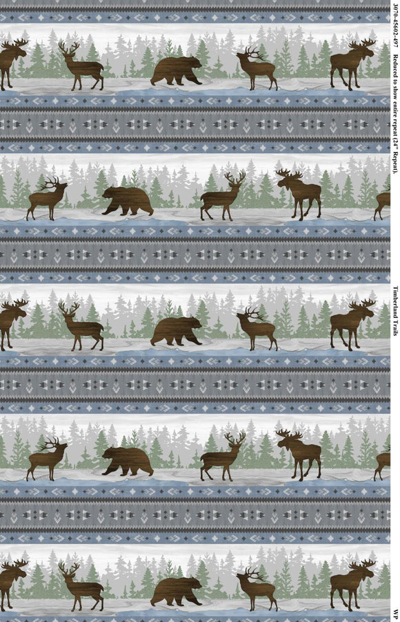 Wilmington Prints Timberland Trails 3070-45602-497