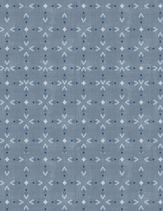 Wilmington Prints Timberland Trails Tribal All Over Blue 3070-45607-444