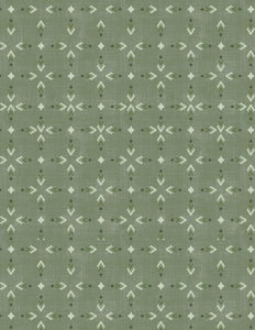 Wilmington Prints Timberland Trails Tribal All Over Green 3070-45607-777