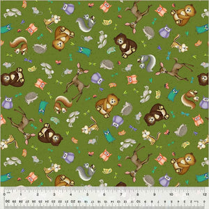 Windham Fabrics Enchanted Woods Woodland Friends Forest  54521-1