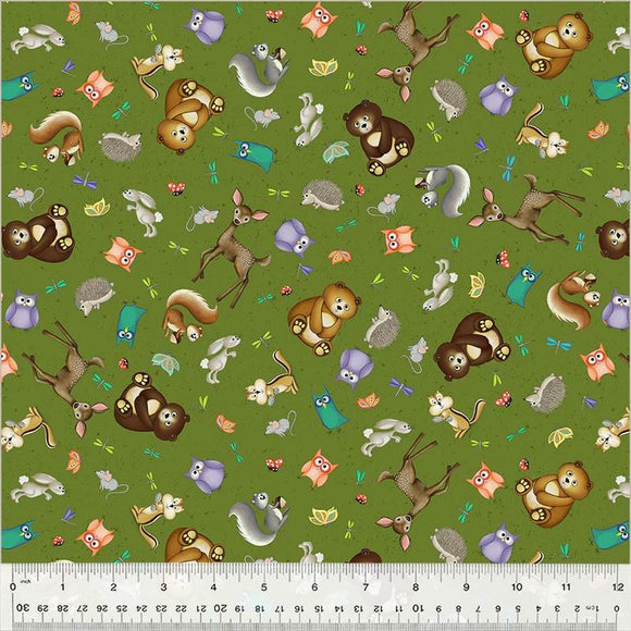Windham Fabrics Enchanted Woods Woodland Friends Forest  54521-1