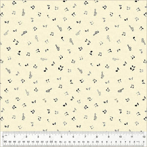 Windham Fabrics Feeling Jazzy Improvisation Ivory/Black 54432-4
