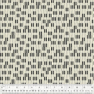 Windham Fabrics Feeling Jazzy Piano Solo Ivory/Black 54431-4