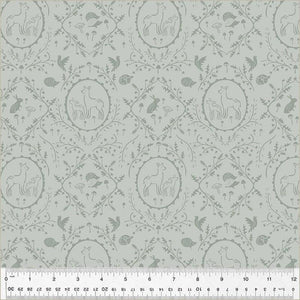 Windham Fabrics Forest Tales Dainty Damask 54442-5 Sage
