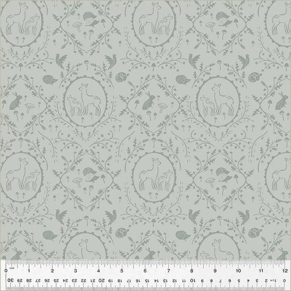 Windham Fabrics Forest Tales Dainty Damask 54442-5 Sage