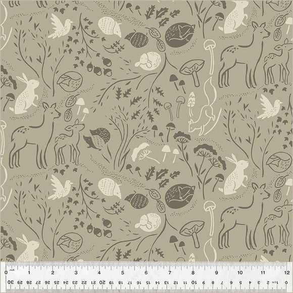 Windham Fabrics Forest Tales Forest Floor 54441-1 Taupe