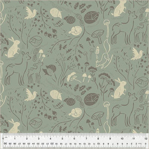 Windham Fabrics Forest Tales Forest  Floor 54441-3 Eucalyptus
