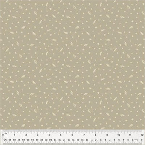 Windham Fabrics Forest Tales Leaf Sprinkle  54445-1 Taupe