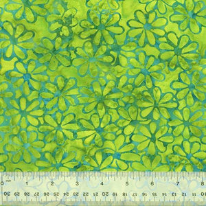 Windham Fabrics JDJ Forever Spring Meadow Clover  Batik Cotton 3728Q-X