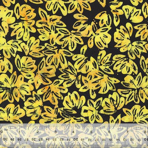 Windham Fabrics Yellowjackets Lotus Batik Cotton 2834Q-X