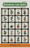 Witch Hat Sally Pattern finished size 50x62" pattern by Heather Kidd