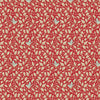 Tilda Fabrics Merry Little Christmas Holly Red TIL100621