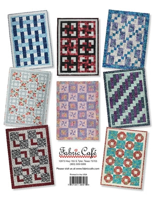 Quick As A Wink 3-Yard Quilts Pattern Book by Donna Robertson from Fabric Cafe 032040-6