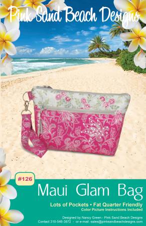 Maui Glam Bag Pattern from Pink Sand Beach Designs PSB126