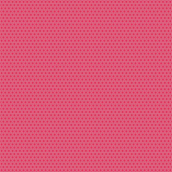 2023 All Minnesota Shop Hop Benartex Fabrics Hexi Dark Pink 0929823B