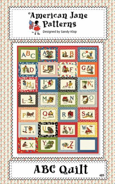 ABC Quilt Pattern by American Jane AJ 489