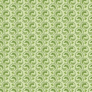 Andover Fabrics Lucky Charms Green Shamrock Swirl  A-415-G