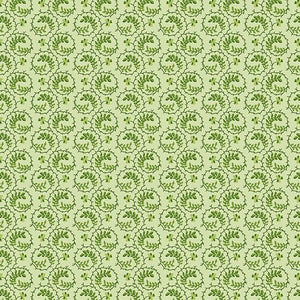 Andover Fabrics Lucky Charms Green Shamrock Swirl  A-415-G