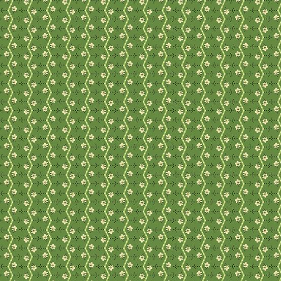 Andover Fabrics Lucky Charms Green Wallpaper  A-413-G