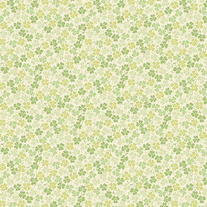 Andover Fabrics Lucky Charms White  Clover Field  A-414-L
