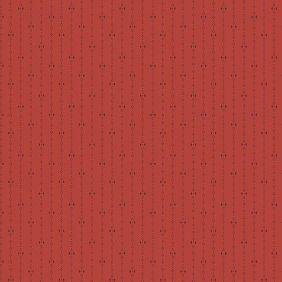 Andover Fabrics Rouge Diamond Stripe Red A-9744-R
