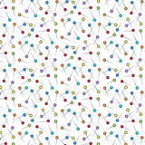 Andover Fabrics Sew Happy Word Search White  A-9869-L