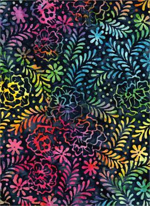 Batik Textiles Firworks Collection 4701