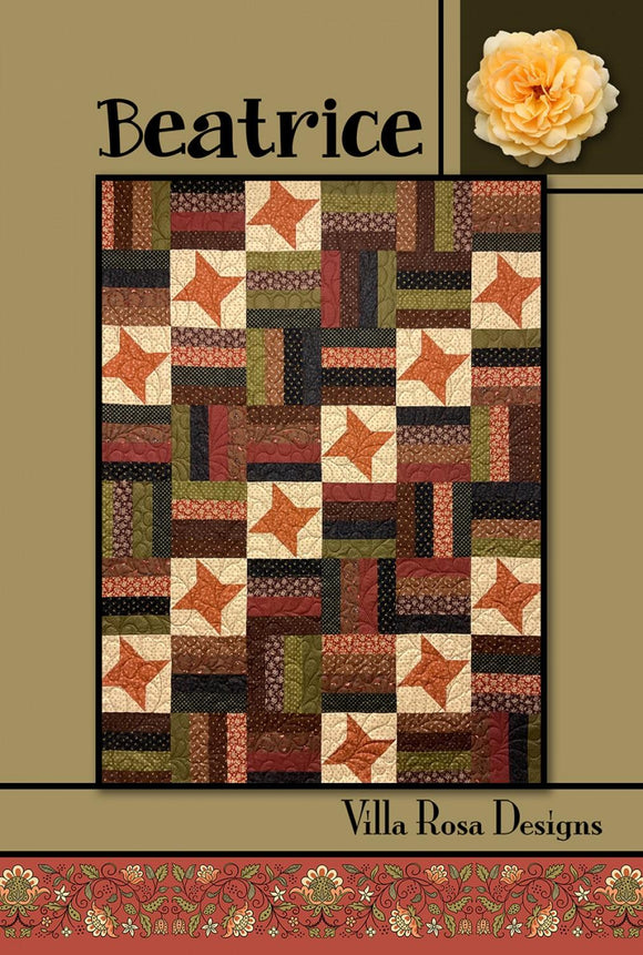 Beatrice Quilt Pattern finished size 54