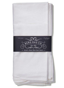 Berg Bag Co. 32" x 36" Premium White Flour Sack Towels