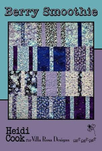 Berry Smoothie from Villa Rosa Designs finished size 52" x 64" VRDMC074
