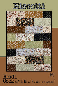 Biscotti  Pattern from Villa Rosa Designs finished size 48"x64"