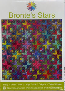 Bronte's Stars Quilt Pattern by Emma Jean Jansen