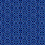 Clothworks Painted Patchwork Geo Tonal Dark Periwinkle Y3384-86
