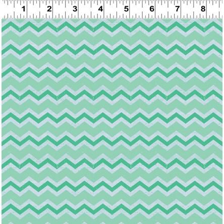 Clothworks Snarky Cats Aqua Y3060-101